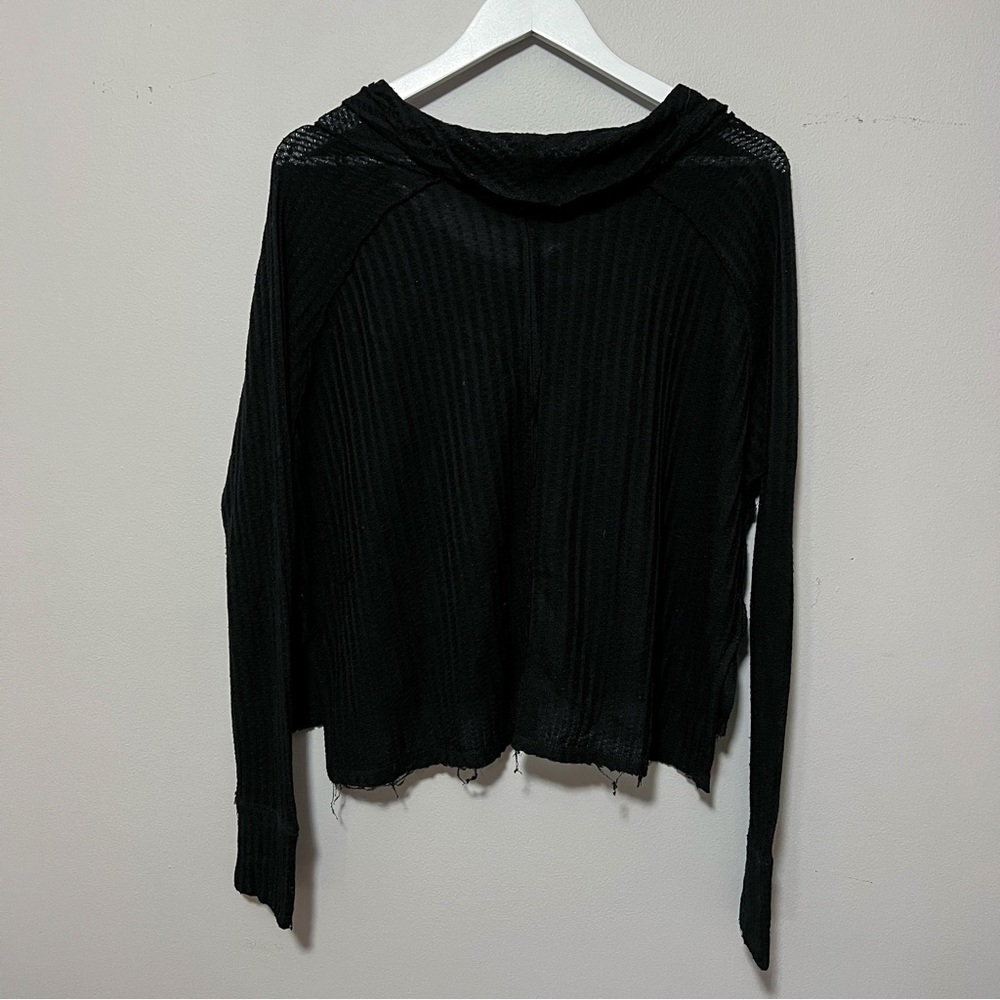 We The Free | Free People Cropped Thermal with Cowl Neck - Picture 6 of 7